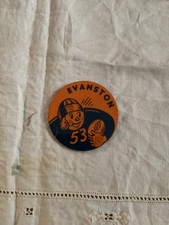 Vintage Evanston High School football pin 1953 ETHS picture