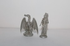 Fironia Vie and Nagafen Original EverQuest Promotional Pewter Figures 2001 Rare picture