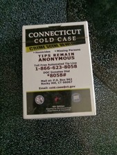 Connecticut Cold Case Playing Cards 4th Edition Unsolved CT Poker - BRAND NEW picture
