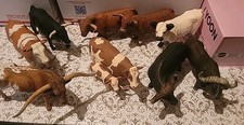 7 Schleich,1 Breyer, 1 Mojo,1 Papo Bulls,cow,water Buffalo  picture