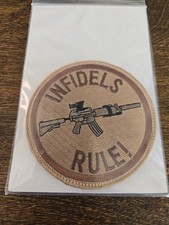 KANDAHAR WHACKER ISAF JSOC AFGHAN NATIONAL ARMY COMMANDO ANA SSI: INFIDELS RULE picture
