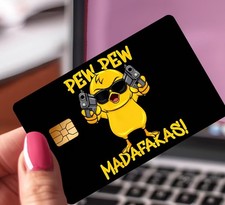 Pew Pew Madafakas Credit Card/Debit Cover Skin Sticker picture