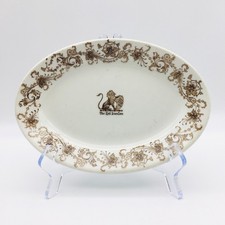 The Red Lion Inn Lamberton Scammell China Platter 1938 Restaurant Ware picture