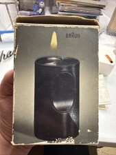 VINTAGE BRAUN T2 CYLINDRIC  TABLE LIGHTER BY DIETER RAMS MADE IN GERMANY picture