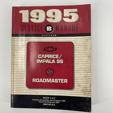 1995 GM Service Manual Caprice Impala SS Roadmaster Book 2 Electrical Emissions picture