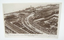 c.1913 The Royal Visit To Liverpool King & Queen Driving Vintage Postcard RPPC picture