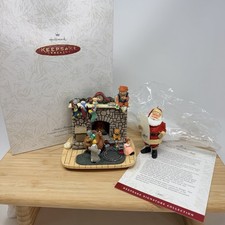 Hallmark Keepsake Ornament 1993 Santa's Favorite Stop Display Signing Event Box picture