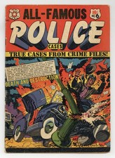 All-Famous Police Cases #6 GD+ 2.5 1952 picture