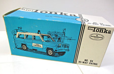 Vintage TONKA 1960'S era Steel Highway Patrol Jeep #64 Very Rare picture