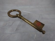 Heavy Brass Souvenir Key Hamburg Germany 17cm Long picture