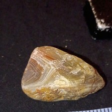 Banded Agate Rough Stone/Mineral Specimen Display Piece (See Photos) picture
