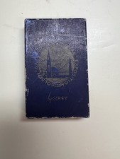 MINT 1939 Golden Gate Expo Girey Compact Camera Style Makeup Vanity Case w Box picture
