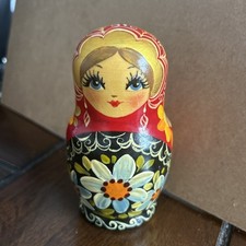 Vintage Nesting Dolls 5 PC picture