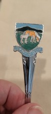 VTG Dartmoor Ponies Souvenir Spoon, Collectible Travel Memento Tchotchke Kitsch picture