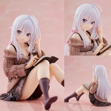 Wandering Witch Elaina Figure Casual Knitwear Sitting Pose Anime PVC Collectible picture