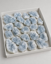 5KG (11 lb) Small Celestite Cluster Bulk Lot Natural Blue Crystal picture
