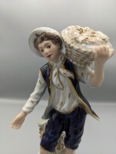 Rare 1951 Royal Bohemia Dux Czech Duchcov Porcelain Figurine Country Man 8 3/4