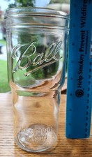 RARE MISPRINT Ball Nesting Misspelled “Mesting” Mason Jar Collectible picture