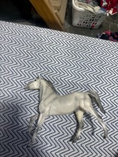 Vintage Breyer Traditional Gray Stallion Model Horse Galloping Pose picture