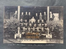 C.1920 PENN STATE UNIVERSITY COLLEGE SIGMA PHI SIGMA INSTALLED CLASS PHOTO M2 picture