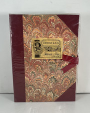 Tiffany & Co. Hand Marbled Desk Accessories Stationery Box 40 Sheets 20 Envelope picture