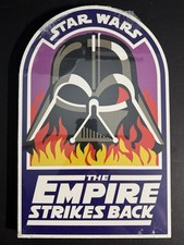Star Wars Regal Robot Darth Vader In Flames ESB Wood Art Plaque 16
