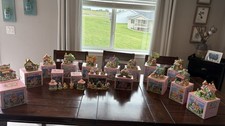 Cottontale Cottages Easter Village Lot of 17 picture