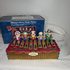 Mickey Unlimited 90s Vintage Mickey's Merry Music Makers Christmas Decoration picture