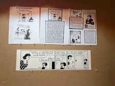 Original Ernie Bushmiller Nancy Weekly: 5-14-82 Fritzi Locks up the TV on Nancy picture