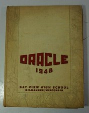 1948 Bay View High School Milwaukee Wisconsin WI Yearbook Annual The Oracle picture