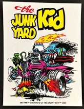 The Junk Yard Kid STICKER Decal Big Daddy Ed Roth Rat Fink Official picture