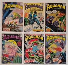 Aquaman Silver Age Lot (6) 8-24* VG G Aqualad, Mera DC Comics 1963 Nick Cardy picture
