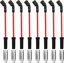 8-Pack Spark Plug Wires Set for Chevy Silverado Tahoe GMC Sierra 5.3L 6.0L V8 picture