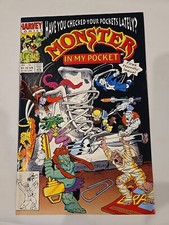 Monster in My Pocket #1 (May 1991 Harvey Comics) 1st Issue, Horror, Medusa VF+ picture