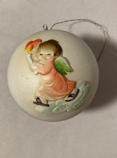 ANRI Toriart by Ferrandiz 1980 Limited Edition Handmade Ball Christmas Ornament picture