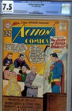 ACTION COMICS #286- CGC 7.5- HIGRADE LEGION OF SUPER VILLIANS CVR & STORY- 1962 picture