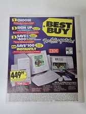 Vintage Best Buy August 15 1999 Catalog Sega Dreamcast Preorder 9/9/99 N64 picture