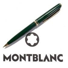 MONTBLANC Generation 0.7mm Mechanical Pencil Olive Green Gold Germany Used picture