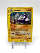 Poliwrath Holo ITA H24/H32 Skyridge Pokemon Card Holo Vintage Italian Poor picture