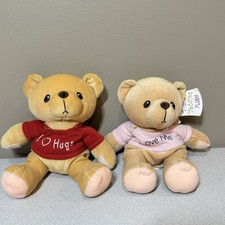 Cherished Teddies Plush Bears Lot of 3 New with tags Love Me, I ❤️ Hugs Enesco picture