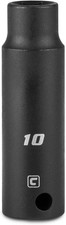 10mm deep impact socket 3/8 drive 6-point metric chrome molybdenum picture