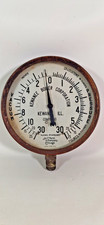 Vintage Jas. P. Marsh. Large Pressure Gauge picture