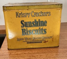 30s KRISPY CRACKERS SUNSHINE BISCUITS LOOSE WILES BISCUITS COMPANY 40 OZ OR OVER picture
