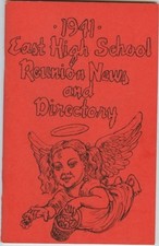 Class of 1941 East High School 35th Reunion - Directory - 1976 -Denver Colorado  picture