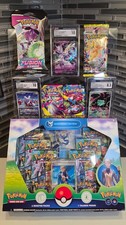 Pokémon GO Team Mystic 🔵 10 Packs + 3 CGC Cards Mewtwo DelibiLotrd Bulbasaur  picture