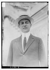 Photo:Robert F. Wagner Portrait Straw Hat 1910s Political Figure picture