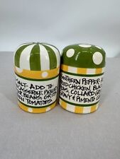 Vintage Magnolia Lane Collection T Cabells Too Southern Salt & Pepper Shakers picture
