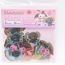 Sanrio JAPAN Lloromannic 2024 Flake Seal Stickers 8 Designs Total 30pcs picture