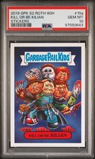 2019 Garbage Pail Kids Revenge of Horror-ible 80s KILL OR BE KILIAN 15a PSA 10 picture