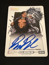 2026 Bo Jackson Battle Arena Update Bruce Buffer Steel BBA-7 It's Time AUTO picture